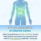 Cramp Defense® Leg Cramps Pills – Organic Magnesium Supplement