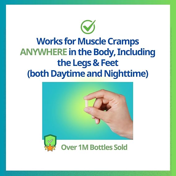 Cramp Defense® Leg Cramps Pills – Organic Magnesium Supplement