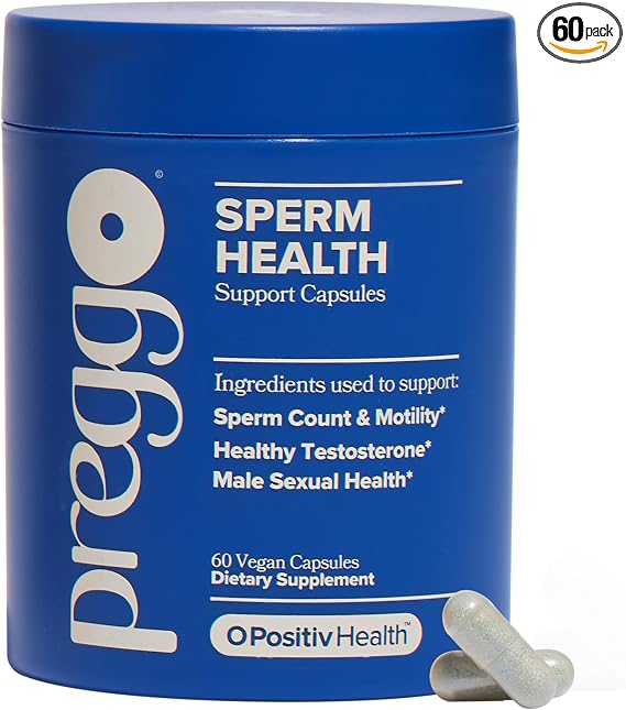 PREGGO Sperm Health Support – 30-Day Supply