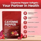 Cayenne Pepper Supplement – 240 Softgels