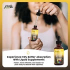 Organic Maca Root Liquid Drops – Ashwagandha, Fenugreek &amp; Beet Root