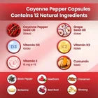 Cayenne Pepper Supplement – 240 Softgels