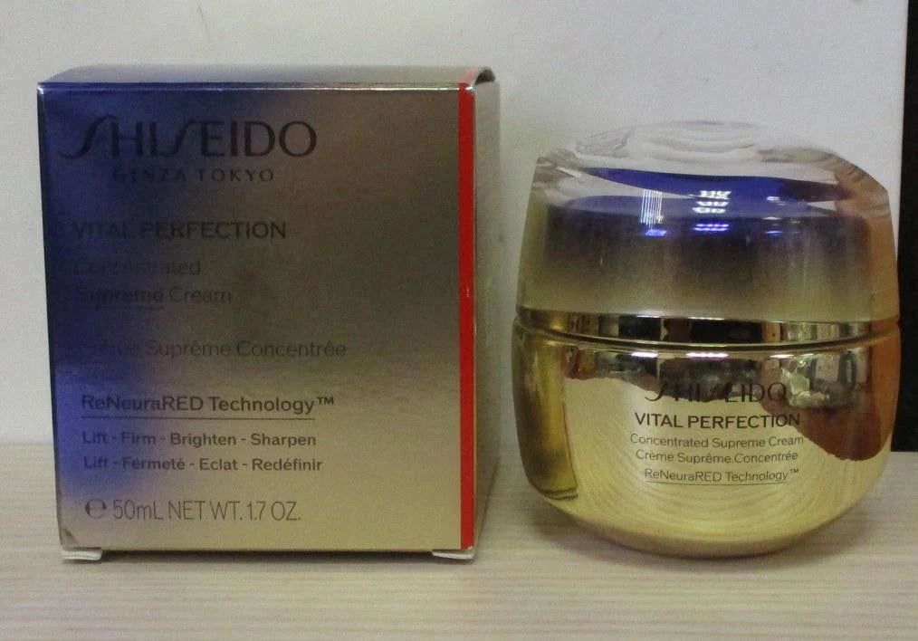 Shiseido Vital Perfection Concentrated Supreme Cream – 1.7 oz / 50ml