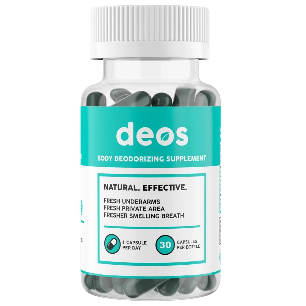 DEOS Internal Deodorant Supplement – Full-Body Deodorizer &amp; Gut Health