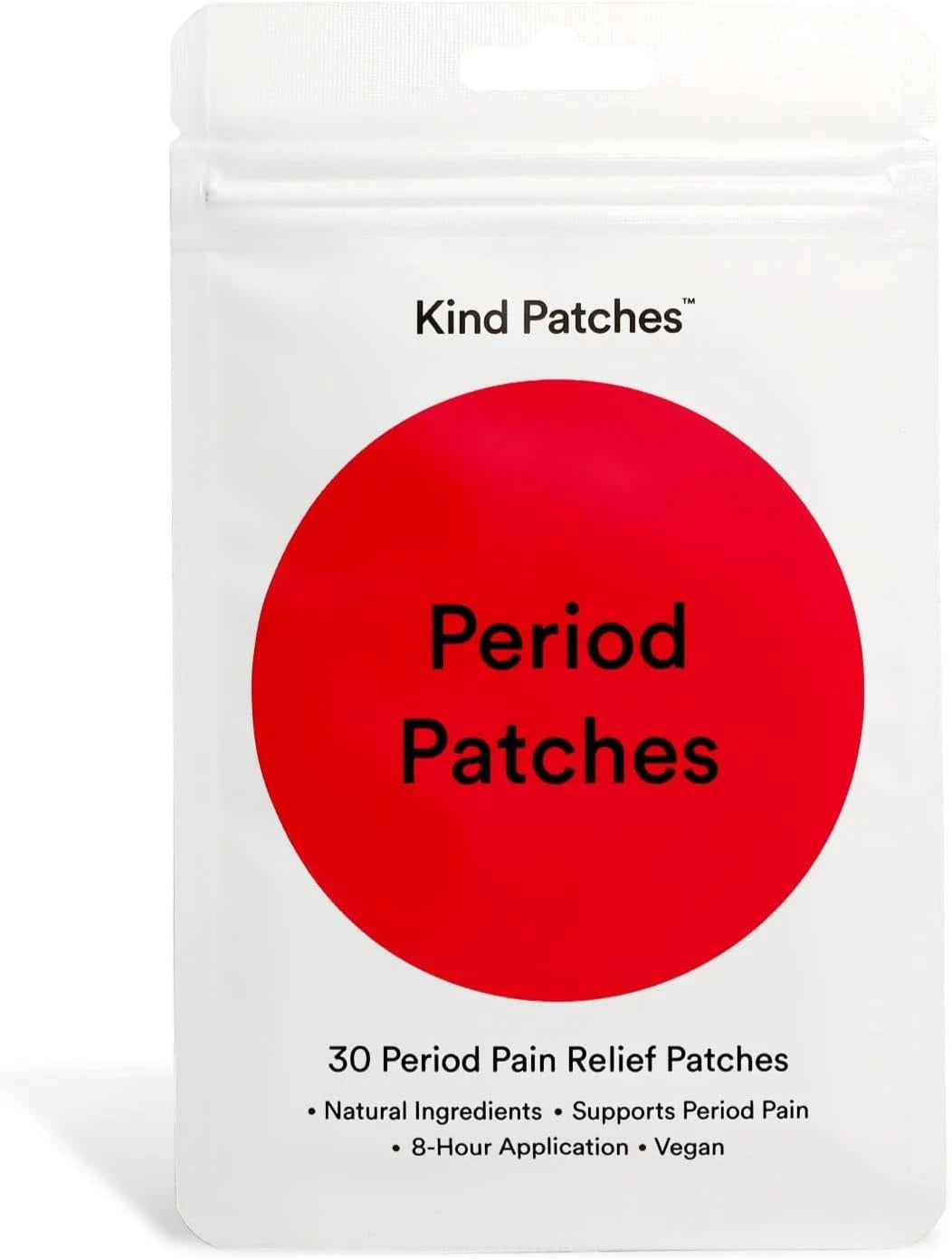 Period Patches – Period Relief Iron Patches with Menthol, Camphor &amp; Chamomile
