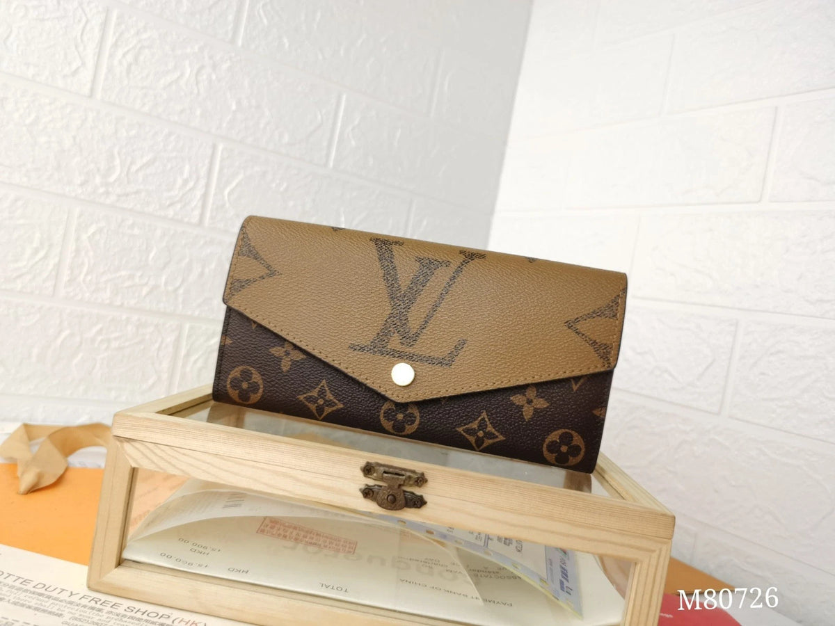 Louis Vuitton Monogram M60017 Zippy Wallet – Brown