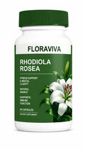 Floraviva Rhodiola Rosea Capsules – Energy, Focus &amp; Mood Support