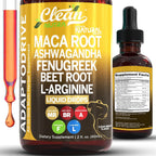 Organic Maca Root Liquid Drops – Ashwagandha, Fenugreek &amp; Beet Root