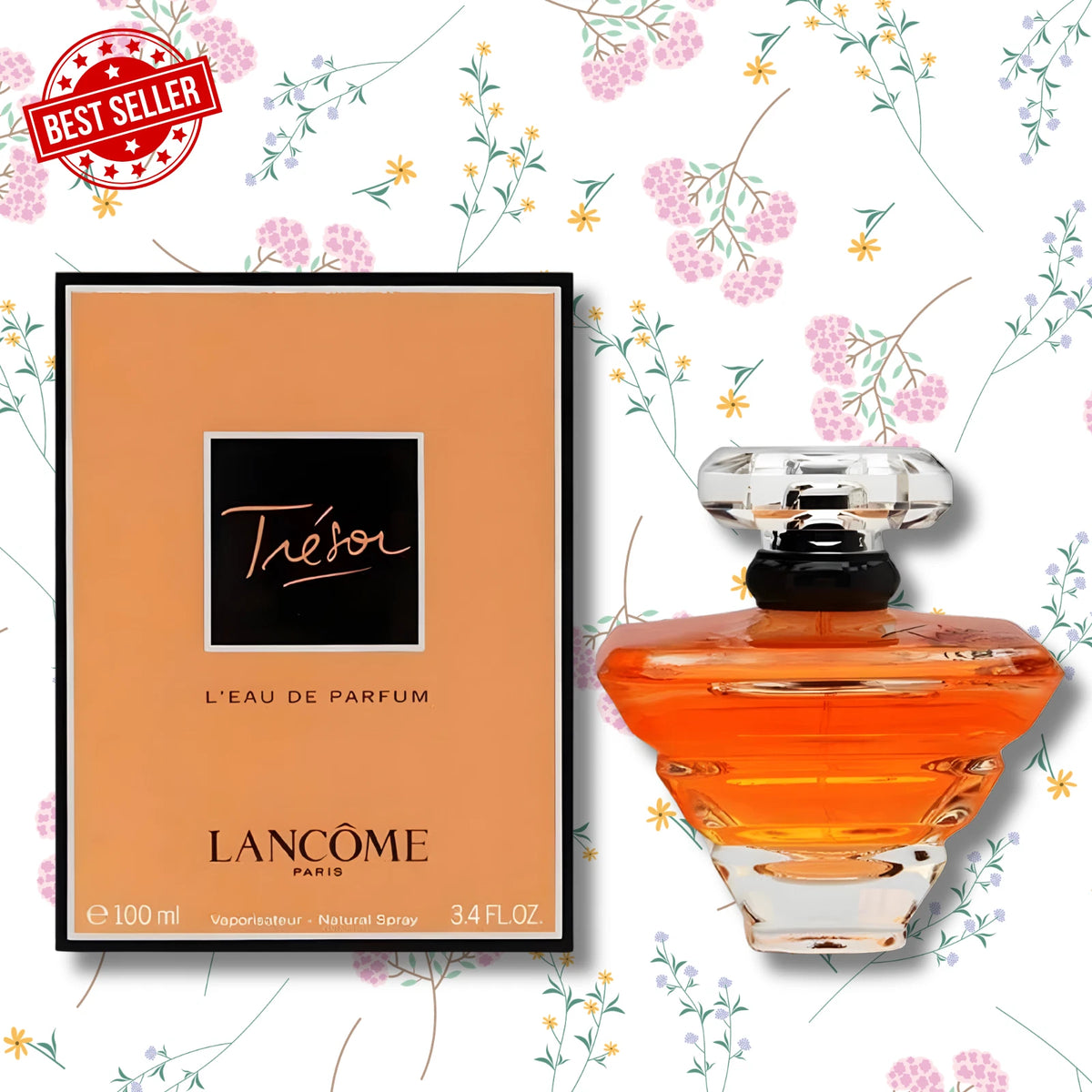 Trésor by Lancôme Eau de Parfum – 100ml / 3.4 oz for Women, New Sealed In Box