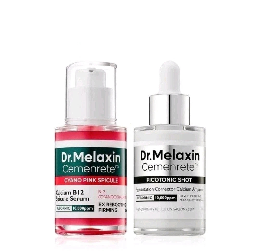 Dr. Melaxin Lumi Firm &amp; Lift Duo – Cyano Pink Spicule &amp; Picotonic Korean Skincare
