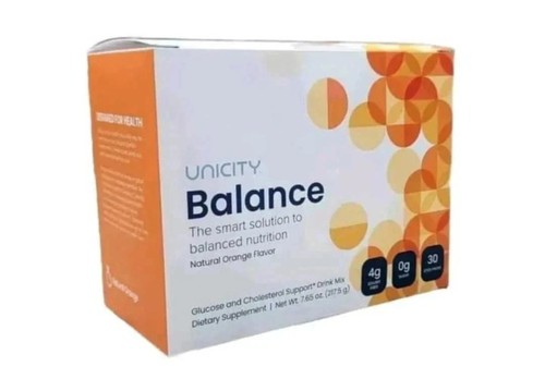 Unicity Balance Natural Orange – 30 Stick Packs, New Sealed