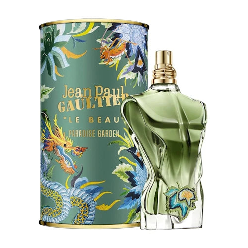 Jean Paul Gaultier Le Beau Paradise Garden Eau de Parfum – 125ml / 4.2 oz for Men, New in Can