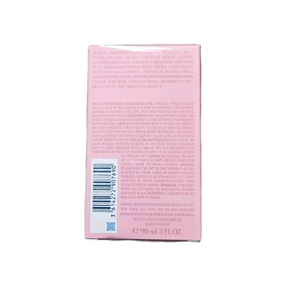 Giorgio Armani My Way Eau de Parfum – 3.0 oz / 90 ml Refillable Spray