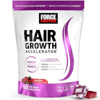 Force Factor Hair Growth Accelerator Soft Chews – 60 Count