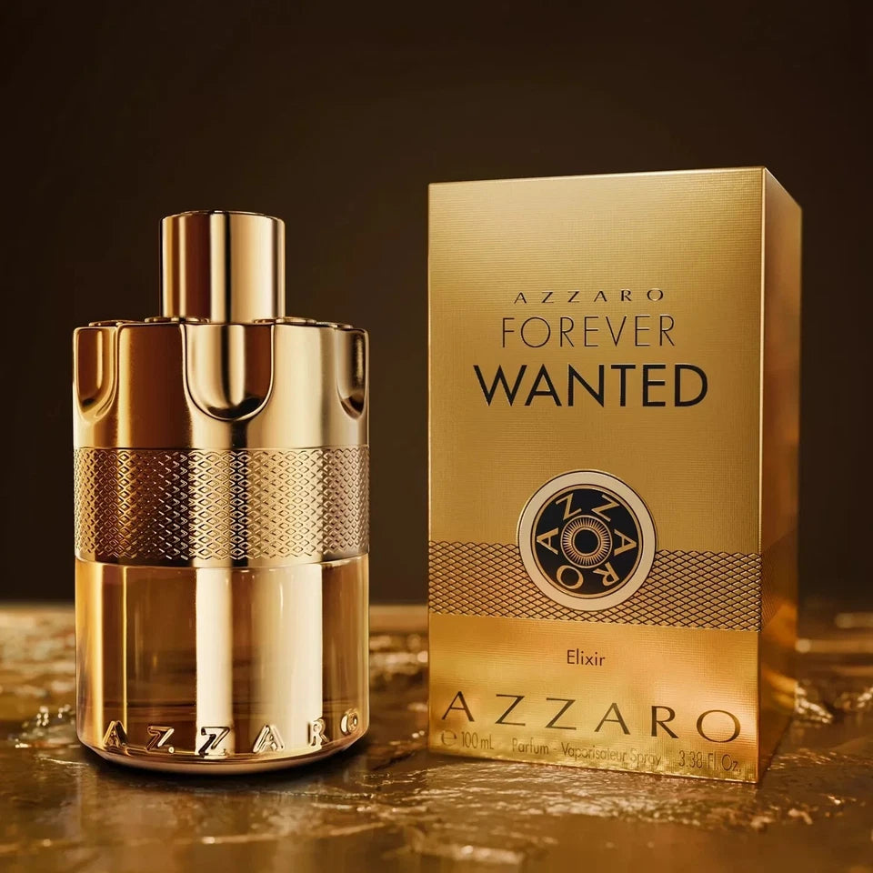 Azzaro Forever Wanted Elixir – 100ml / 3.38 oz Parfum Spray for Men, Sealed Box